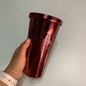 Starbucks 16oz Maroon Tumbler